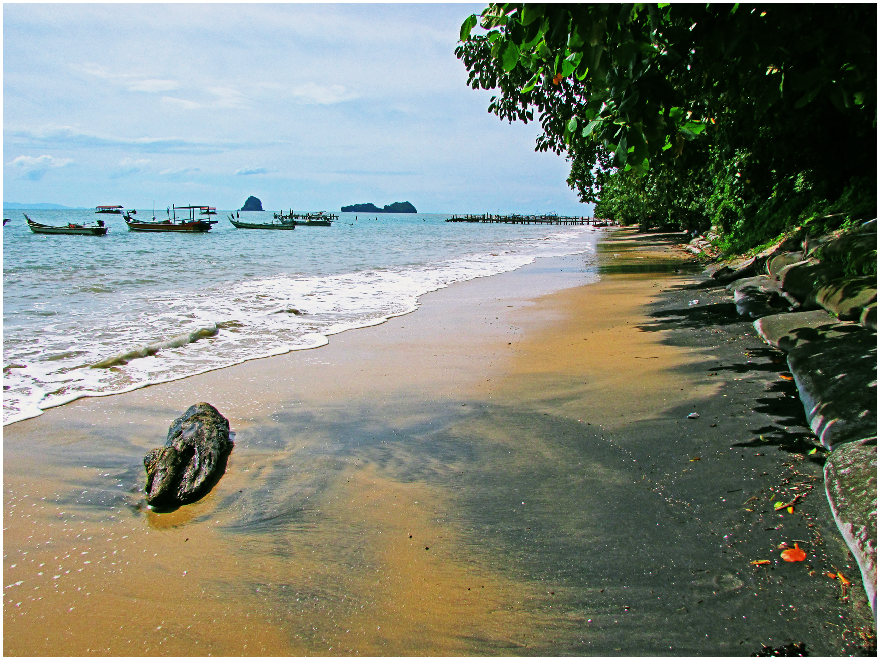 Langkawi Isle Black Sand Beach Pantai Pasir Hitam